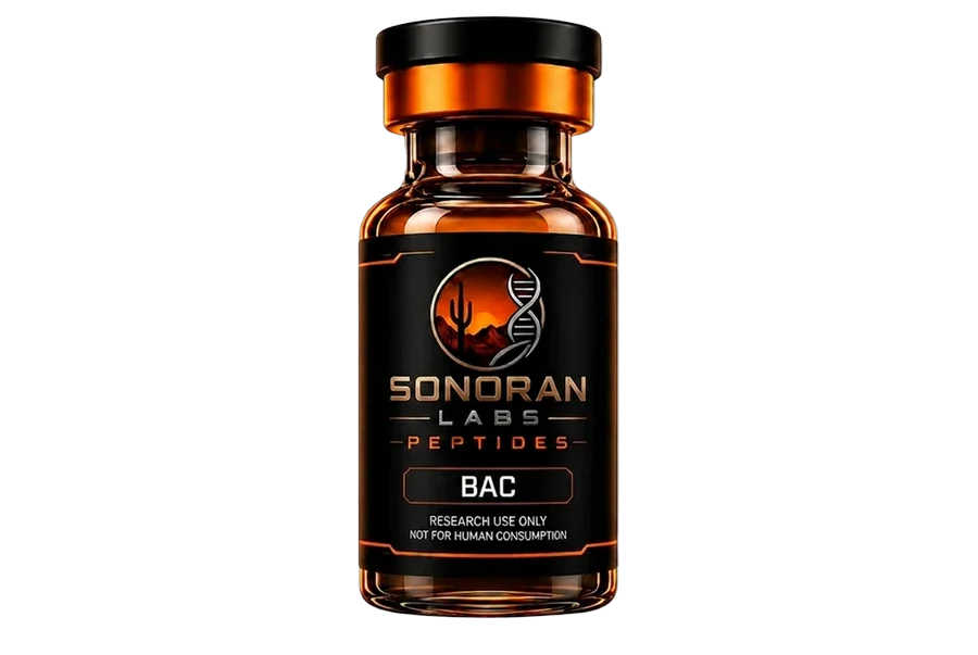 Bacteriostatic Water research vial by Sonoran Labs