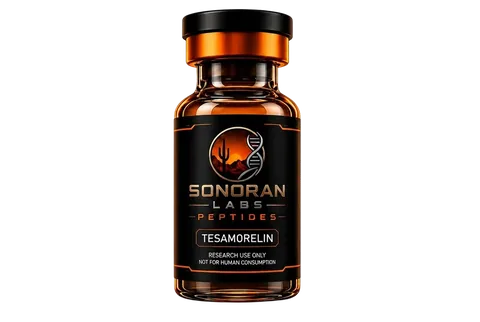 Tesamorelin research vial by Sonoran Labs